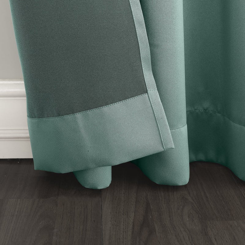 Sun Zero Becca Energy Efficient Grommet Curtain Panel, 40" x 84", Mineral - Image 3